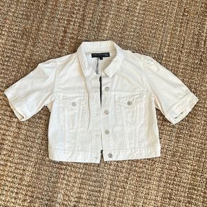 Veronica Beard Denim T-Shirt Jacket